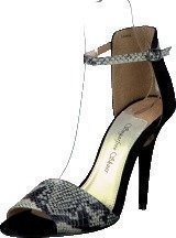 Sugarfree Shoes Shiela Black/Snake