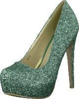 Sugarfree Shoes Siri Glitter Mint green glitter