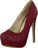 Sugarfree Shoes Siri Glitter Red glitter