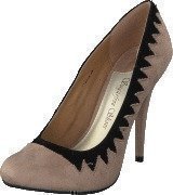 Sugarfree Shoes Zig Zag Nude