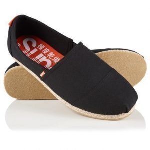 Superdry Jetstream Espadrillot Musta