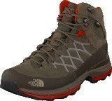 The North Face W Wreck Mid GTX Brown