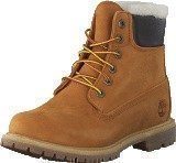 Timberland 6 In Prem Shearling Lined Wheat Nubuck