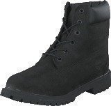 Timberland 6 In Premium C12907 Black Nubuck Mono