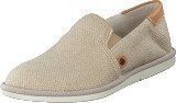 Timberland City Shuffler Fabric Slip Tan Burlap