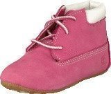 Timberland Crib Bootie with Hat Fucshia Rose