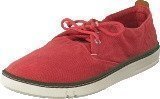 Timberland EK Handcrafted Fabric Oxford Washed Red Canvas
