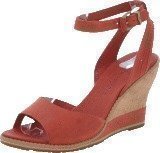 Timberland EK Maeslin Ankle Strap Sandal Dark Red