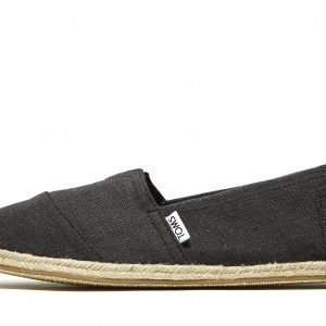 Toms Alpargata Rope Musta