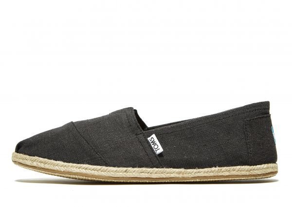 Toms Alpargata Rope Musta