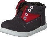 Toms Botas Grey Red Block