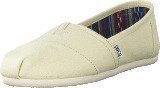 Toms Canvas Wmn's Classic Alpargata Neutral