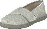 Toms Classics Kids Silver Glimmer