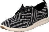 Toms Del Rey Sneaker Black tribal woven