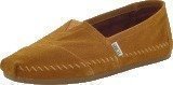 Toms Moccassin Classics Gold Suede Moccasin