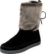 Toms Nepal boot Black suede faux hair