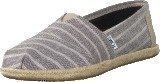 Toms Seasonal Classics Brown Metallic Stripe