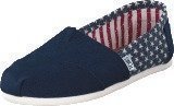 Toms Wmn's Seasonal Classics Americana Navy Stars