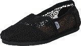 Toms Women's Classic Alpargata Moroccan Crochet Black