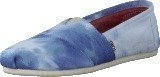 Toms Women's Classics Blue Tie-Dyed