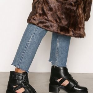 Topshop Buckle Boots Bootsit Black