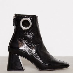 Topshop Malone Ankle Boots Kiiltonahkasaapikkaat Black