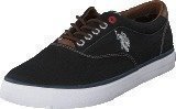 U S Polo Assn Dalan 6 Canvas Black