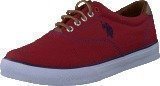 U S Polo Assn Dalan Red/Brw