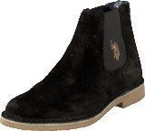 U S Polo Assn Faust 1 Suede Black