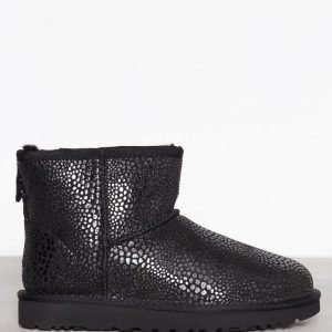 Ugg W Classic Mini Glitzy Bootsit Musta