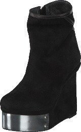 V Ave Shoe Repair Plate Boot Black