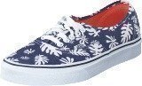 Vans Authentic Washed Kelp Navy/White