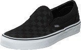 Vans Classic Slip-On Checkerboard Black/Black