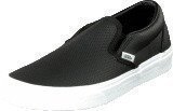 Vans Classic Slip-On Perf Leather Black