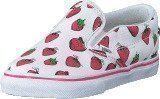 Vans Classic Slip-On Strawberries True White