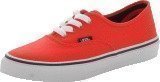 Vans K Authentic Fiery Red/Black