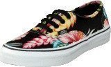 Vans K Authentic Hawaiian Flora Black