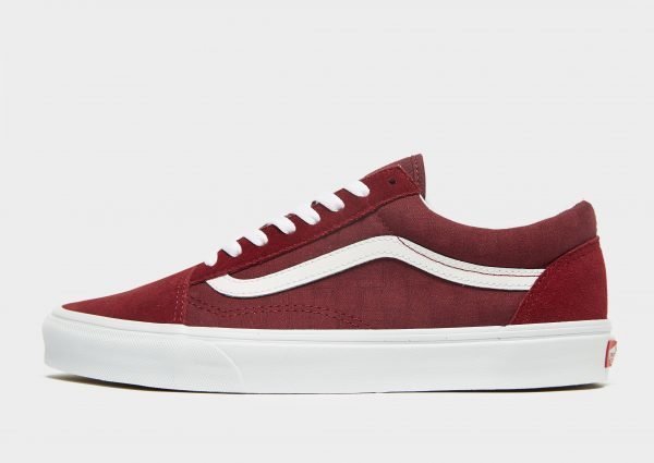 Vans Old Skool Jacquard Burgundy / White