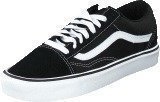 Vans Old Skool Lite + Suede/Canvas Black/White