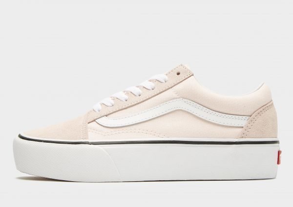 Vans Old Skool Platform Light Pink / White