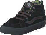 Vans SK8-Hi Zip MTE black/lime punch