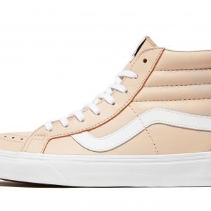 Vans Sk8-Hi Leather Sand / White