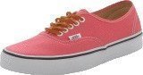 Vans U Authentic Brushed Twill Salmon