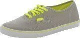 Vans U Authentic Lo Pro Neon Grey/Yellow