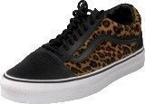 Vans U Old Skool Leopard Leathr