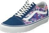 Vans U Old Skool Multi Paint Purple