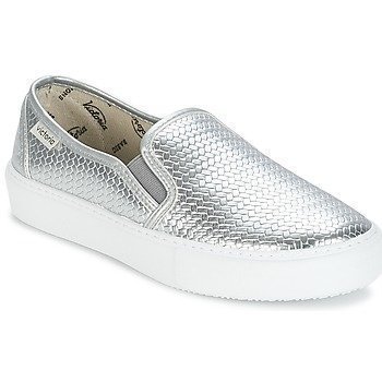 Victoria SLIP ON TEJ TRENZA METALIZA tennarit