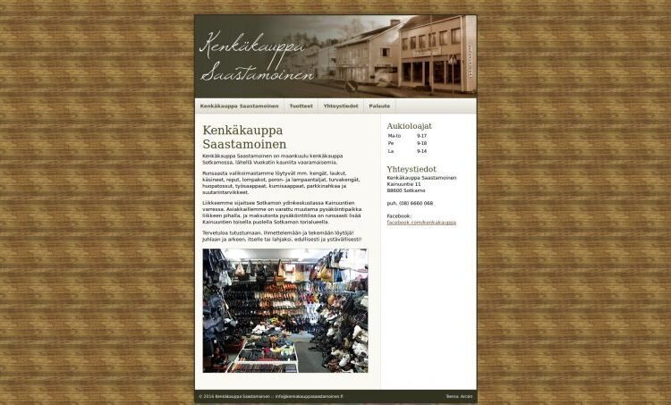 Kenkäkauppa Saastamoinen